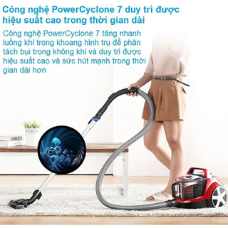 MÁY HÚT BỤI PHILIPS POWERPRO ACTIVE FC8632 ,BẢO HÀNH 24 THÁNG
