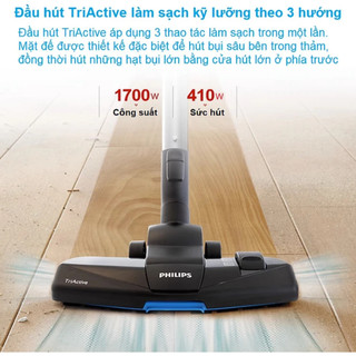 MÁY HÚT BỤI PHILIPS POWERPRO ACTIVE FC8632 ,BẢO HÀNH 24 THÁNG