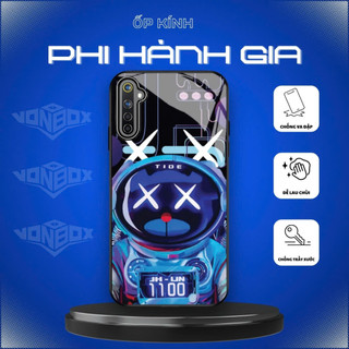 Ốp Lưng REALME 6, 6 PRO Ốp kính bóng cao cấp Phi Hành Gia