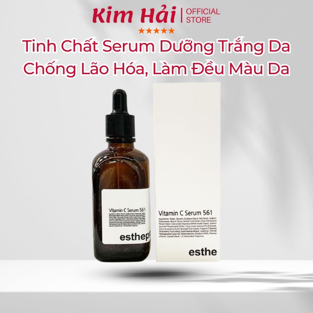 (CHÍNH HÃNG) Tinh Chất Serum Dưỡng Trắng Da Vitamin C 561 Esthemax Dưỡng Trắng Da Và Chống Lão Hóa