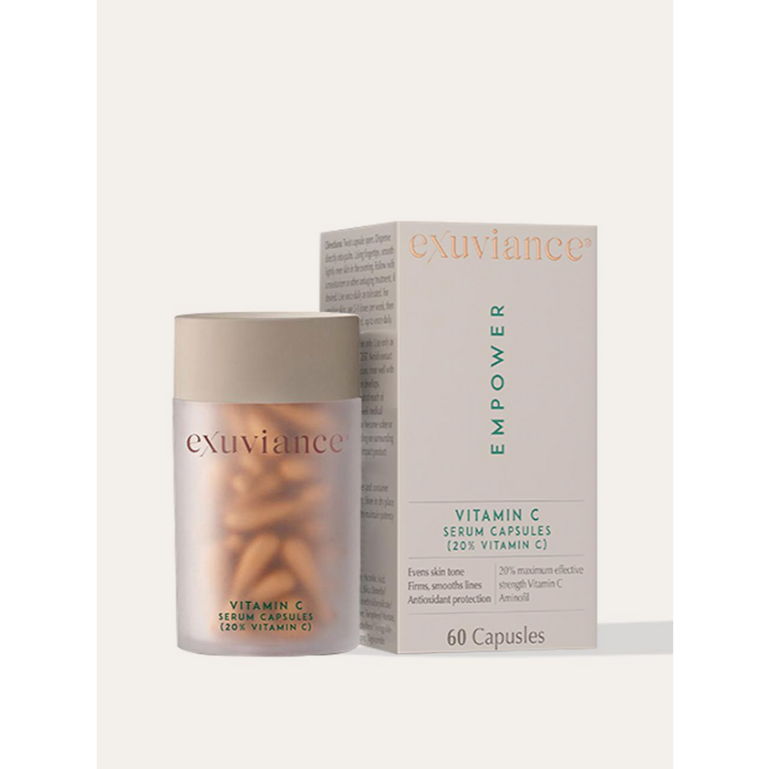 Viên nang huyết thanh Exuviance Empower Vitamin C serum capsules (20% vitamin C)