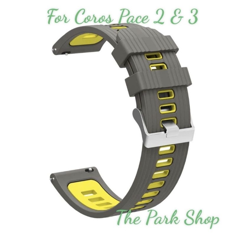 Dây silicon thể thao dành cho đồng hồ Coros Pace 3 và Coros Pace 2