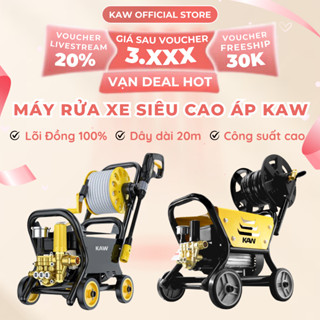  Máy Rửa Xe Công Nghiệp KAW Cao Áp Công Suất Lớn 3000W Tầm Phun Xa 10M Xịt Rửa Ô Tô Xe Máy 