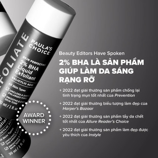 Dung dịch loại bỏ tế bào chết Paula's Choice 2% BHA 30ml (2)