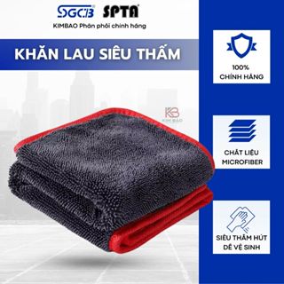 Khăn Lau SIÊU THẤM HÚT Ô Tô SGCB Sợi Microfiber Cao Cấp, Lau Xe Hơi Chuyên Dụng Mềm Mịn, Đa Năng