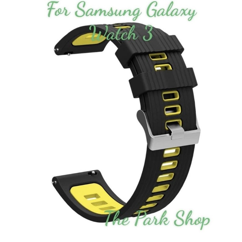 Dây silicon thể thao dành cho đồng hồ Samsung Galaxy Watch 3 41mm và watch 3 45mm