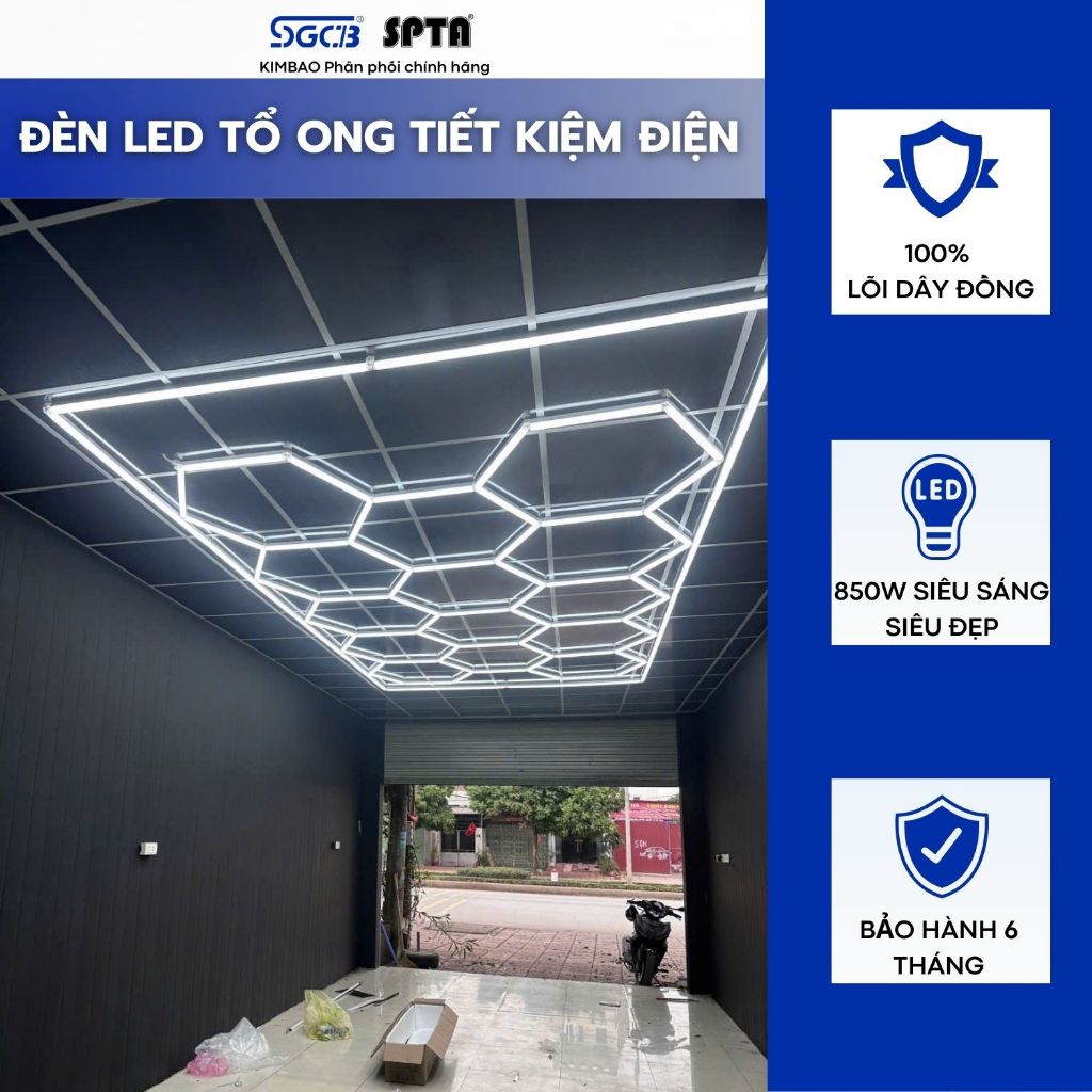 Bộ Đèn LED Tổ Ong