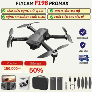 PIycam Mini, Flycam Giá Rẻ, Máy Bay Không Người Lái F198 Camera Kép, Cảm Biến Giữ Vị Trí