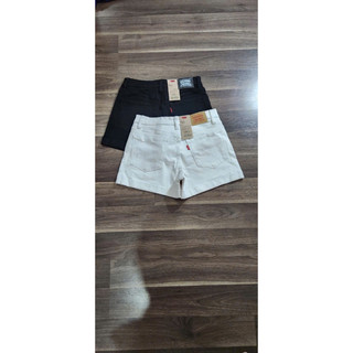 quần short jeans màu trắng đen