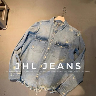 Áo khoác ngoài bò jean rách  phong cách đường phố trẻ trung cho nam , mẫu mới nhất năm 2025( có ảnh thật)