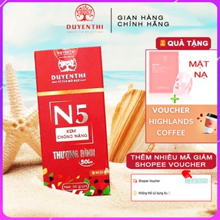 Kem Chống Nắng N5 Duyên Thị Bách Y Sâm Chính Hãng ❤️ Kem Chống Nắng Thượng Đình N5