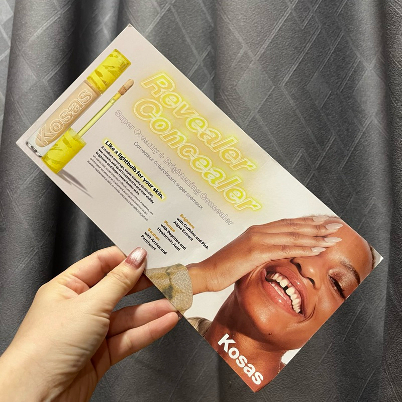 SAMPLE mẫu thử kem che khuyết điểm Revealer Super Creamy + Brightening Concealer 0.5mlx4