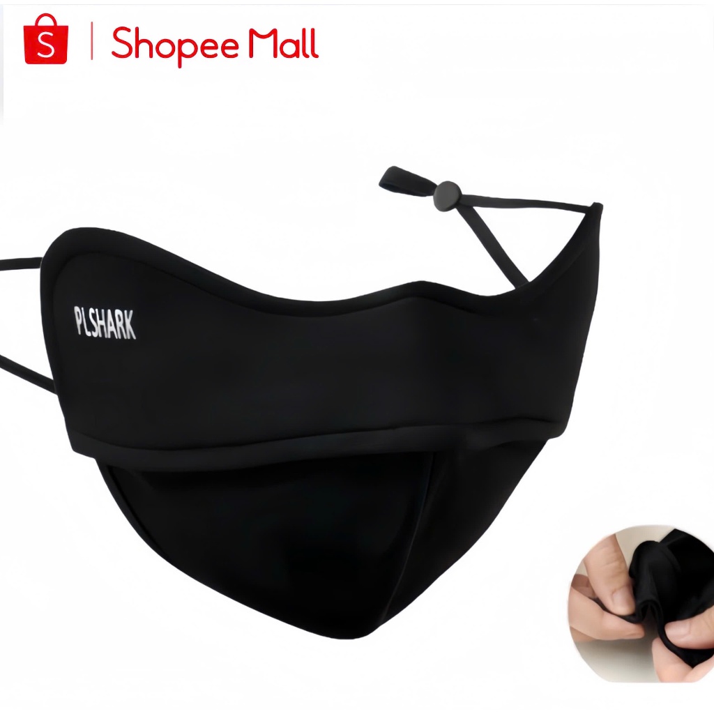 Khẩu trang chống tia uv PTLUXURY logo đổi màu theo nhiệt độ nắng [ HÀNG CAO CẤP ]