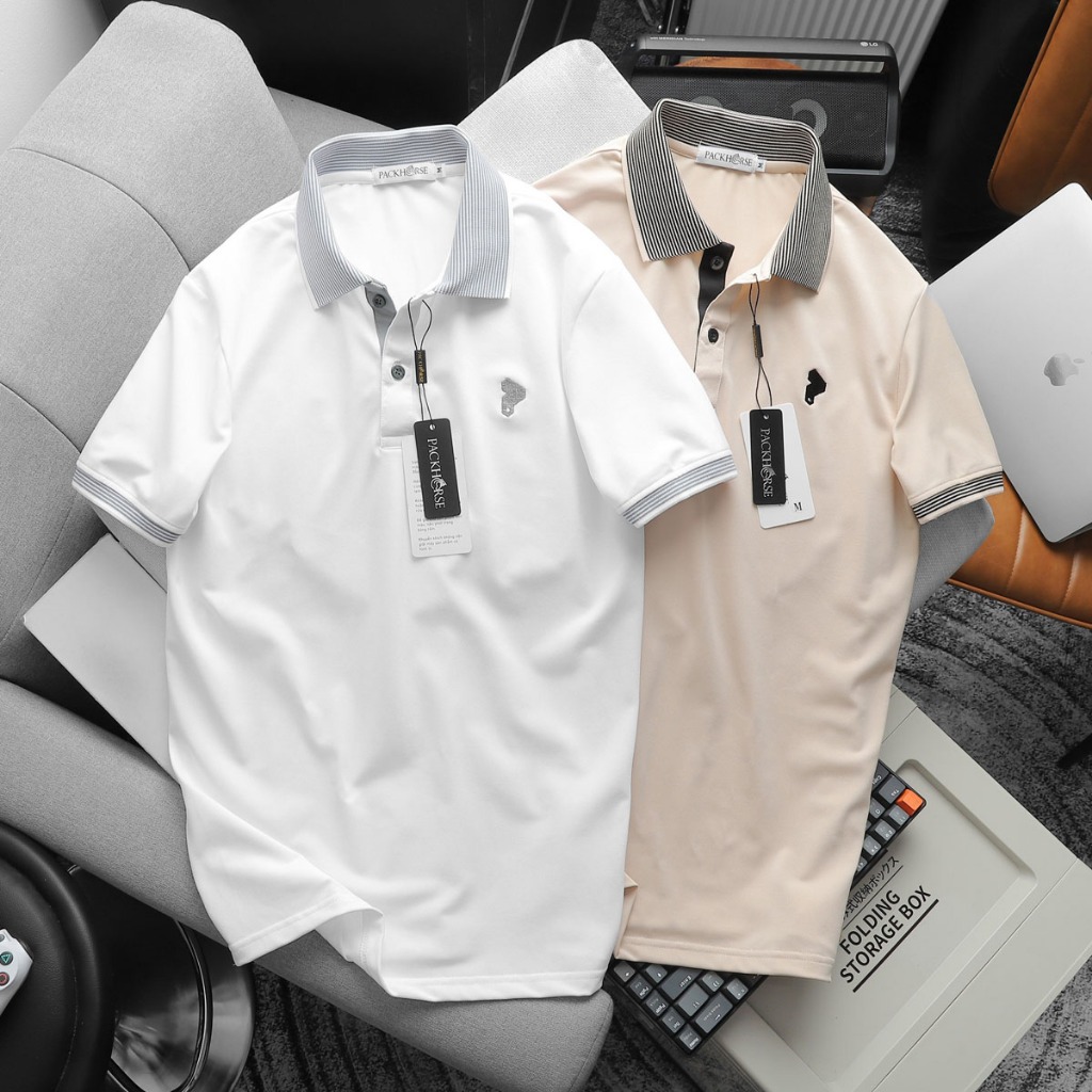 Áo Thun POLO STRIPLE NAM VẢI CÁ SẤU LẠNH CAO CẤP- FORMEN SHOP