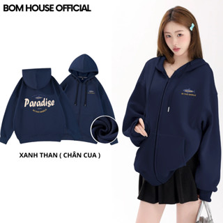 Áo Khoác Hoodie Paradise Nam Nữ Form Rộng Ulzzang Unisex bomhouse