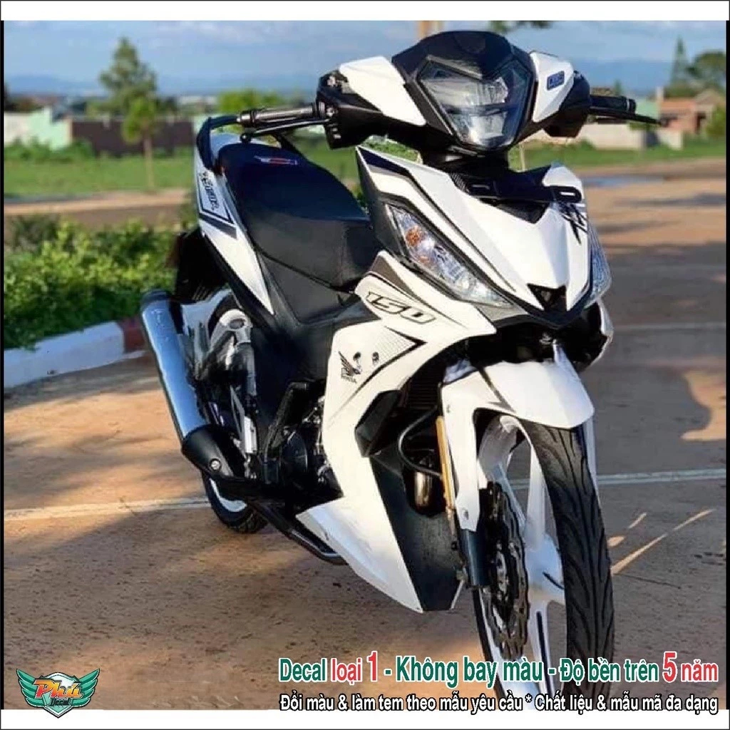 Tem rời Winner V1 Rs Trắng đen (H)