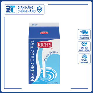 Kem Béo Thực Vật Rich's - Rich Lùn - Kem Pha Chế Topping