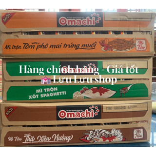  Thùng mì trộn Omachi vị trứng muối   spaghetti gói 