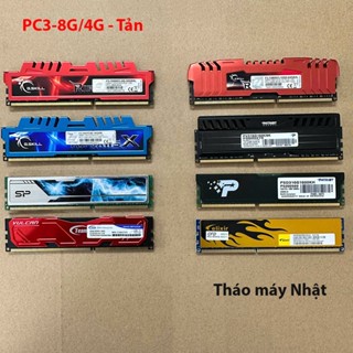 Ram Máy tính PC,Ram tản 8GB | 4GB DDR3  Chính Hãng tháo máy Japan