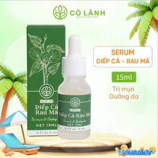 Serum Diếp Cá Rau Má Cỏ Lành Trị Mụn & Dưỡng Da 15ml