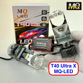 Đèn Pha Bi Cầu T40 Pro Ultra X MQ-LED H4 Lắp Ô tô Xe Máy Pha Bi Cầu Chống Chói Cắt Sáng R02