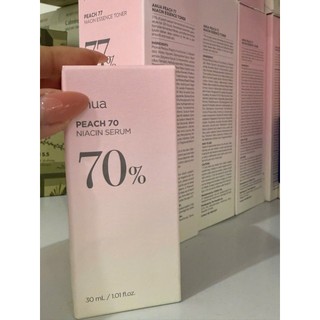  Tinh chất dưỡng sáng giảm thâm serum đào Anua Peach 70% Niacinamide Niacin10% + TXA % Dark Spot Correcting Serum 