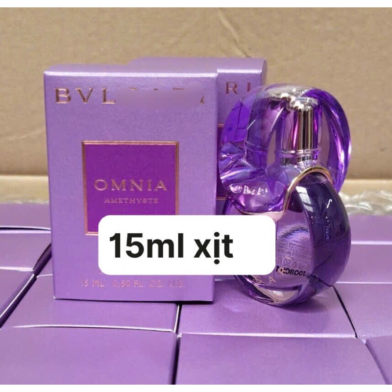 Nước hoa BVL Omnia Amethyste EDT 15ml