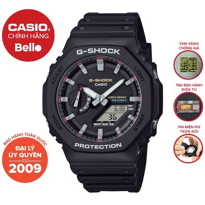 Đồng hồ Nam Dây Nhựa Casio G-Shock GA-2100RL-1ADR chính hãng bảo hành 5 năm Pin trọn đời