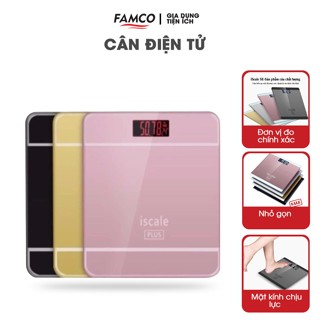 Cân Điện Tử, Cân Sức Khỏe ISCALE PHONE - Cân Gia Đình Trọng Lượng Tối Đa 150Kg tiện lợi cho gia đình HOT New New