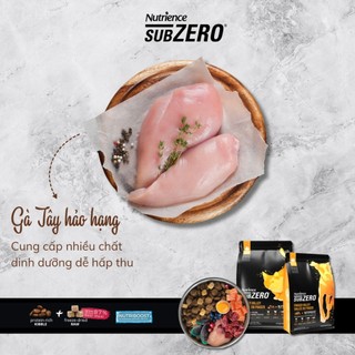 NUTRIENCE SUBZERO MÈO VỊ GÀ Bao 500g