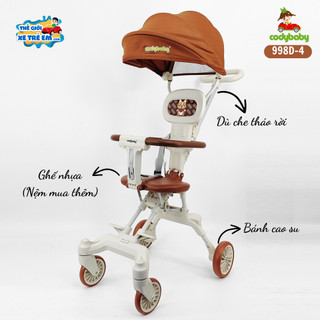  Xe đẩy  Combo Xe đẩy+ Nệm của Xe Đẩy du lịch gấp gọn Cody Baby 998D  Hàng Nhập Khẩu Chính Hãng  