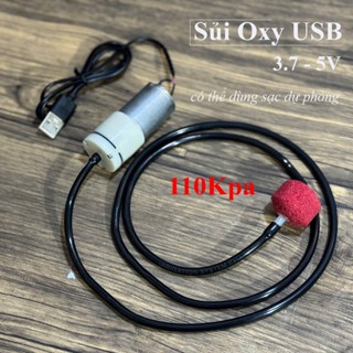 [Sủi USB] Máy Sủi Oxy Mini 5V Kết Nối USB - Sục Khí Oxi Cho Bể Cá Cảnh