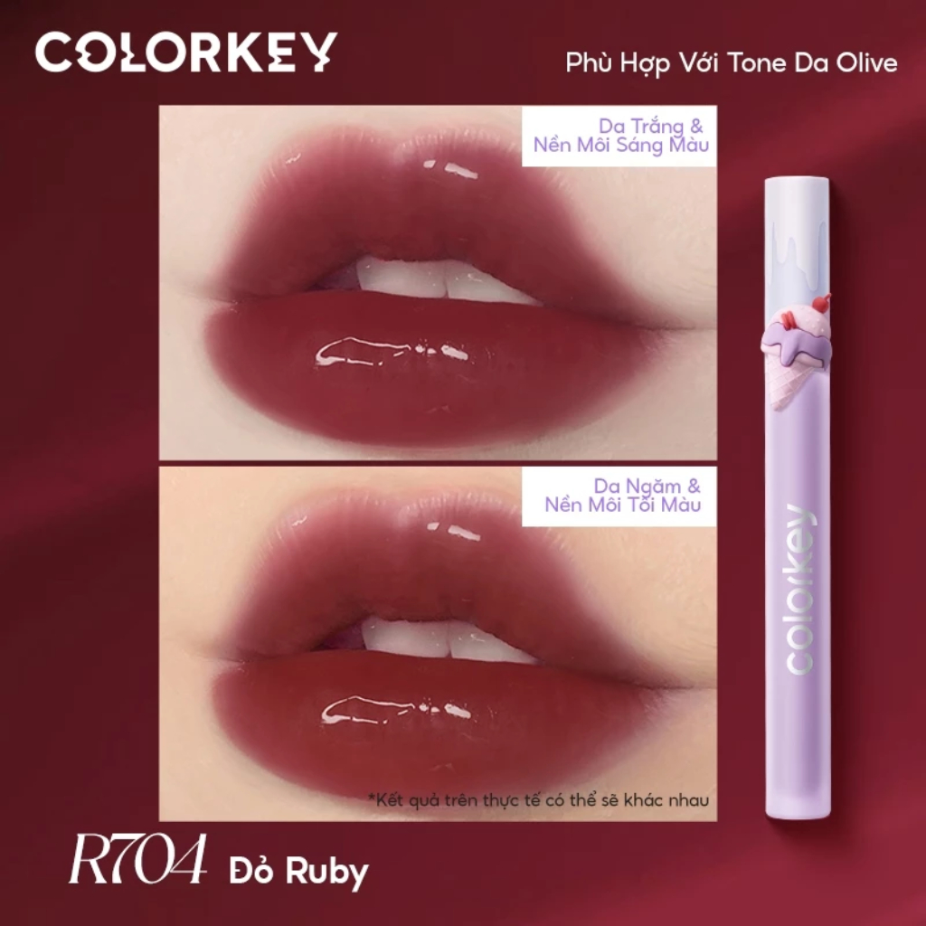 Son tint bóng Colorkey Glasting Water Tint 1.7g