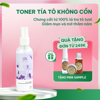 Toner Tía Tô Hydrosol Mờ Thâm Nám, Tàn Nhàng - Mộc An 100ml