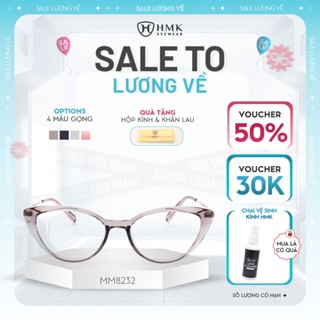 Kính Mắt Mèo HMK Eyewear Nhựa Phối Kim Loại Chắc Chắn Phong Cách Sang Trọng Quý Phái - MM8232