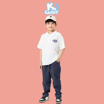 Quần Jean Dáng Baggy Co Giãn Nhẹ K'S CLOSET Dành Cho Bé Trai Từ 12-58kg (2-14 Tuổi) E071FOF