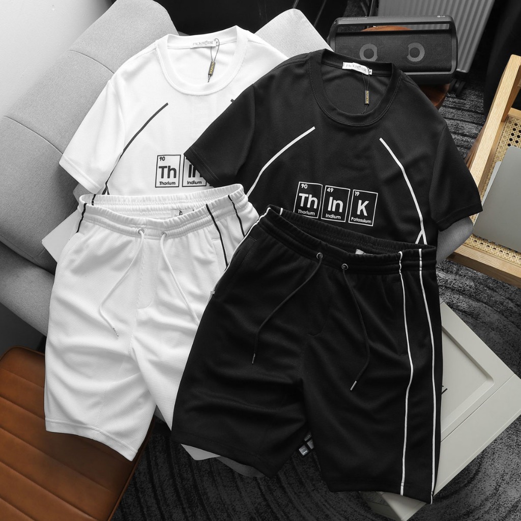 Set bộ nam Pack Think thời trang thể thao cá tính -  FORMEN SHOP