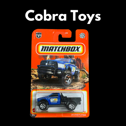 2016 RAM FLATBED - Cobra Toys - MATCHBOX - Xe mô hình tỉ lệ 1:64