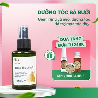 Tinh Chất Bưởi Kích Thích Mọc Tóc, Giảm Rụng và Dưỡng Tóc Chiết Xuất Sả, Bưởi Mộc An Dung Tích 100ml