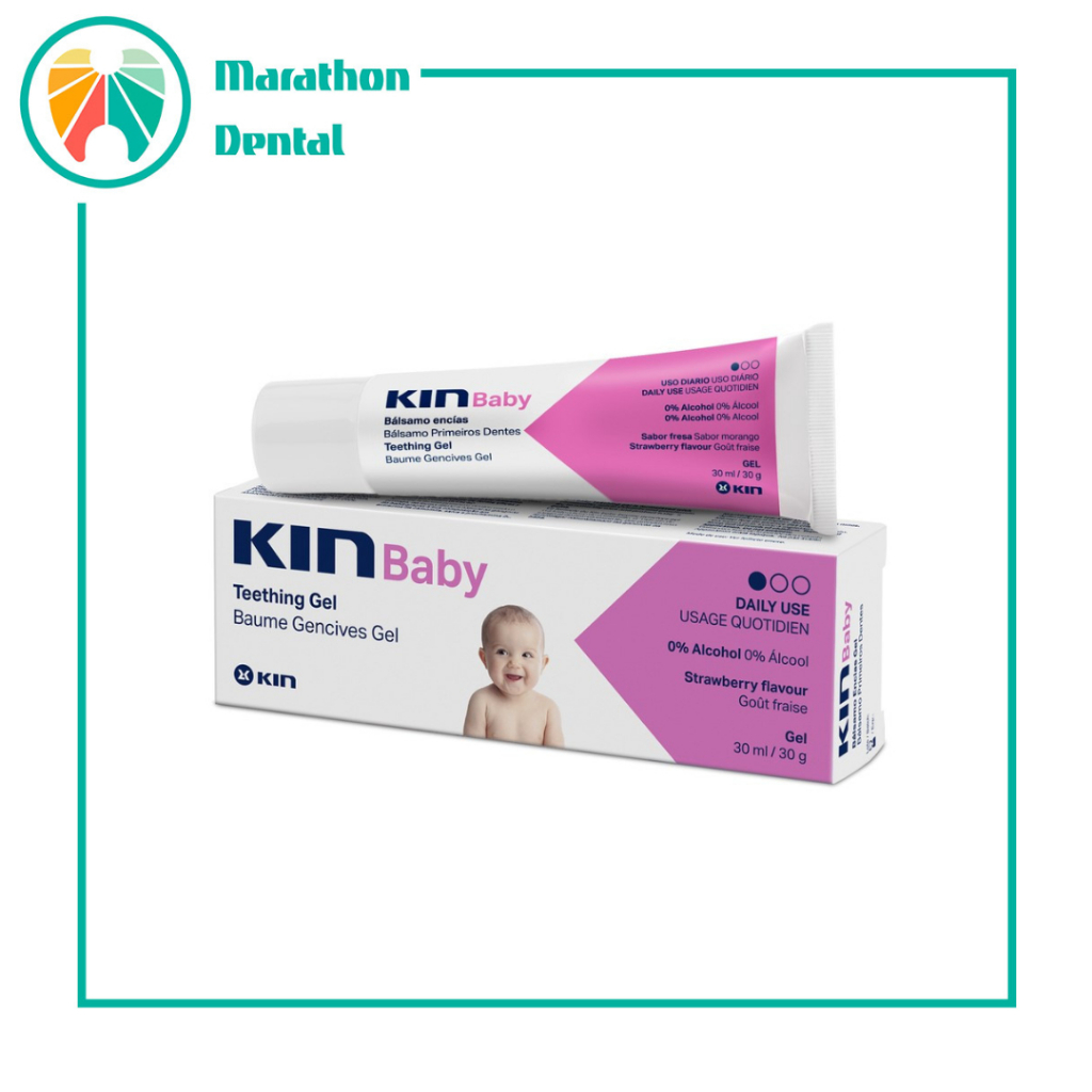 Gel Bôi Giảm Sưng Lợi Kin Baby Teething Gel 30ml | Marathon Dental