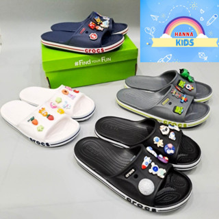 HÀNG LOẠI 1 - Dép Cross Nam Nữ Lê Cros Baya Unisex HannaKids Xăng Đan Quai Ngang Sandal Nhẹ Êm Chân Chống Trơn Trượt