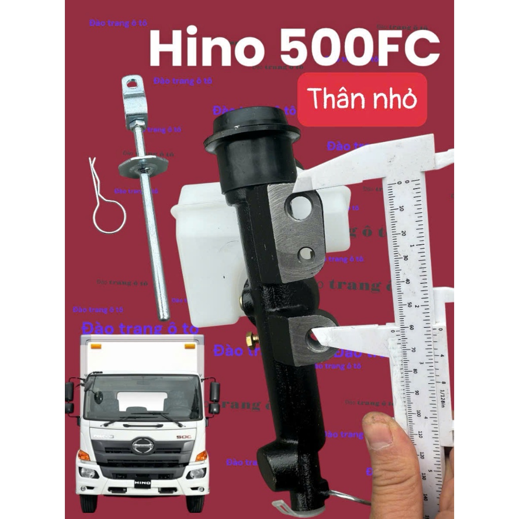 Tổng côn trên xe ô tô HINO 500 thân to hoặc thân nhỏ 31420-1840 31420-1820 lắp cho xe thùng hino 500