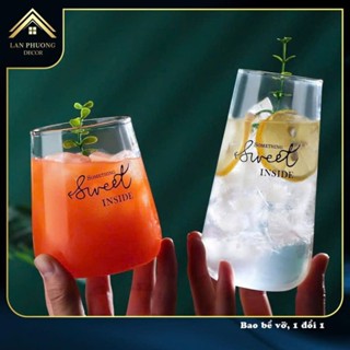 Ly sweet thủy tinh cường lực, chịu nhiệt cao mã SWCC(450-500ml)