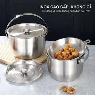  Âu lọc dầu COOKROOF Bình lọc dầu đa năng nồi lọc dầu ăn mỡ dung tích 2.8L 