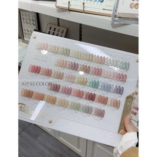 Set sơn gel thạch đục Rabia 35 màu sơn móng