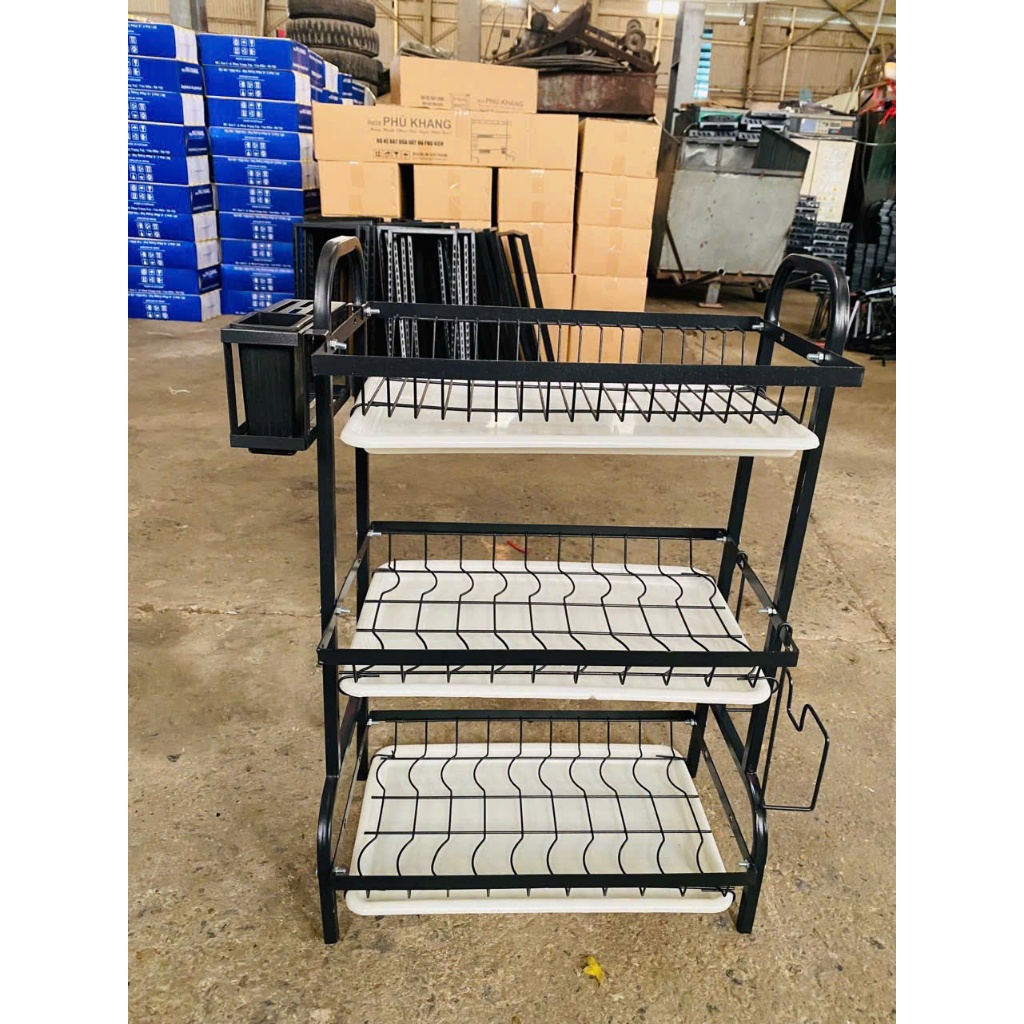 Giá đựng bát đũa đa năng 2, 3 tầng