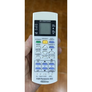 ĐIỀU KHIỂN REMOTE MÁY LẠNH ĐIỀU HÒA Panasonic 1&2 CHIỀU INVERTER (Bản Nhỏ) Hàng mới 100% Bh 3 tháng
