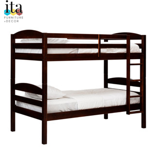 Giường ngủ, Giường 2 tầng, Giường tầng gỗ thông tự nhiên, kích thước(2.01*1.07*1.64M) phù hợp mọi gia đình.