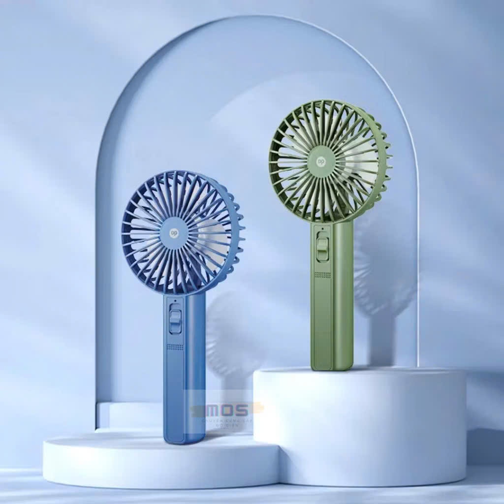 Quạt Sạc Tích Điện Cầm Tay DP-7633(màu ngẫu nhiên)