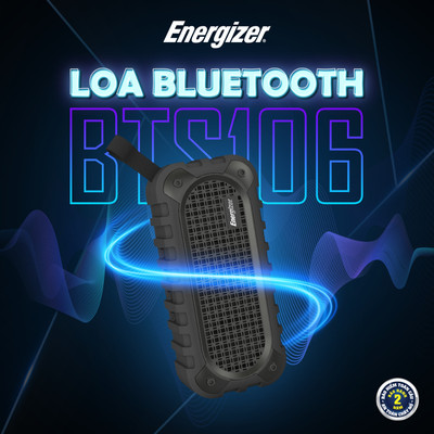 [QUÀ TẶNG] Loa Bluetooth di động Energizer BTS106 - Hàng Chính Hãng, Bảo Hành 2 Năm 1 Đổi 1